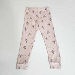 Little Girl Toddler Pink Ballerina Leggings Pants 4T